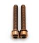 Preview: Better Bolts Enve Sattelstütze Klemmschrauben Kit Titan copper