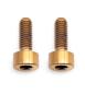 Preview: Better Bolts Fox 32 2025+ Fit4/Grip SL Federgabel Schrauben-Set Titan copper