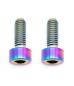 Preview: Better Bolts Fox 32 2025+ Fit4/Grip SL Federgabel Schrauben-Set Titan rainbow