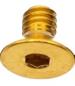 Preview: Better Bolts Rock Shox Vivid/Super Deluxe 2023+ (Coil/Air) Dämfer Compression Bolt Titan gold