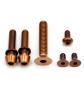 Preview: Better Bolts Specialized Roval Rapide/Roval Alpinist II Integrated Cockpit Titan Schrauben-Kit copper