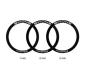 Preview: Bikone PF30/73a 46 x 73mm Road Sram DUB Tretlager