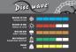 Preview: Galfer Wave DB003W 6 Loch 180mm x 1.8mm Bremsscheibe