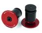 Preview: JRC Components Aluminium Handlebar End Plugs red Lenkerendstopfen