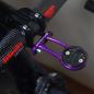 Preview: JRC Components Stem Out Front Mount Garmin purple
