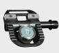 Preview: magped Gravel Stahl Achse Magnetpedale