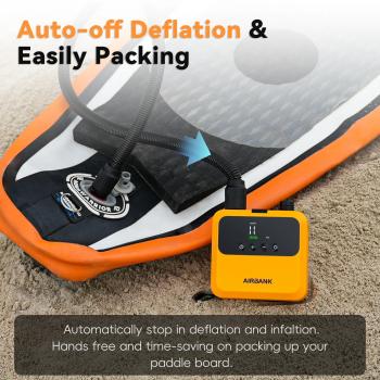 Airbank Pulse Pro E-Pump Elektrische Pumpe Stand Up Paddle