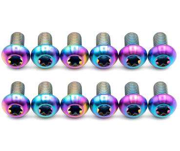 Better Bolts Bremsscheiben Befestigungsschrauben Kit Titan rainbow