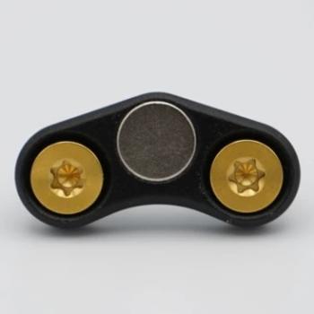 Preview: Better Bolts Bremsscheiben/Specialized Speed Sensor Befestigungsschrauben Kit Titan gold