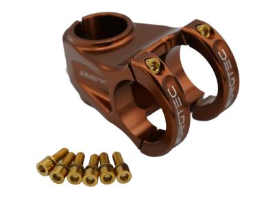 Better Bolts Burgtec MK3 Enduro Vorbau M5x16mm Titan Schrauben-Kit gold