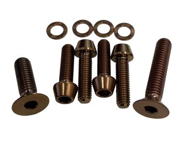 Better Bolts Enve Aero Vorbau Titan Schrauben-Kit copper