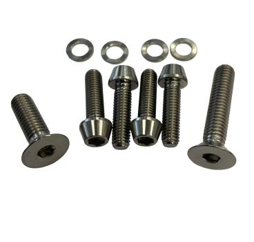 Better Bolts Enve Aero Vorbau Titan Schrauben-Kit silver