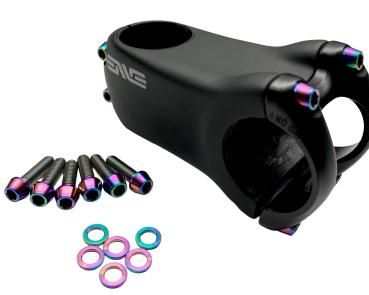 Better Bolts Enve M6/M7/Alloy Vorbau M5x18mm Titan Schrauben-Kit rainbow