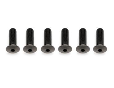 Better Bolts Flaschenhalterschrauben-Kit Low Profile (6 Stk.) M5x15mm Titan black