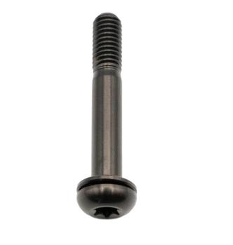 Better Bolts Flat Mount Befestigungsschraube Titan M5x37mm black