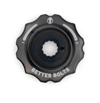 Better Bolts Fox 34/36/38/40 Grip 2/Grip X2/Grip X Federgabel HSC Dial Top Cap black
