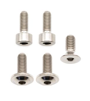 Better Bolts Fox 34 Fit4/Grip SL Federgabel Schrauben-Kit Titan silver