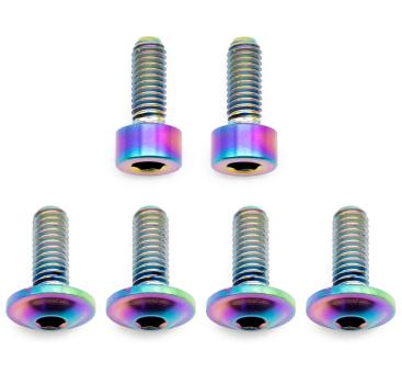 Better Bolts Fox 34 SL Fit4/Grip SL Federgabel Schrauben-Kit Titan rainbow