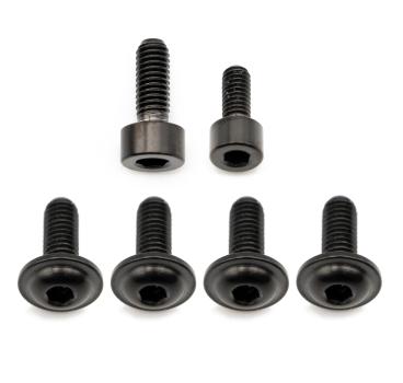 Better Bolts Fox 34 SL Grip/Grip2/GripX/Grip X2/Rhythm Federgabel Schrauben-Kit Titan black