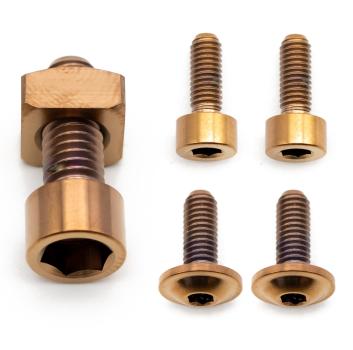Better Bolts Fox 36 Fit4/Grip SL (2021-2025) Federgabel Schrauben-Kit Titan copper