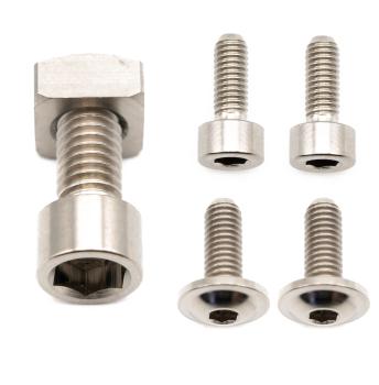 Better Bolts Fox 36 Fit4/Grip SL (2021-2025) Federgabel Schrauben-Kit Titan silver