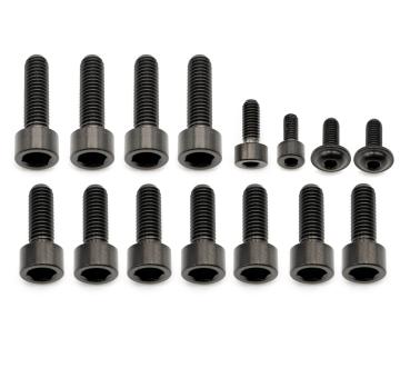 Better Bolts Fox 40 Grip X2 Federgabel Schrauben-Kit Titan black