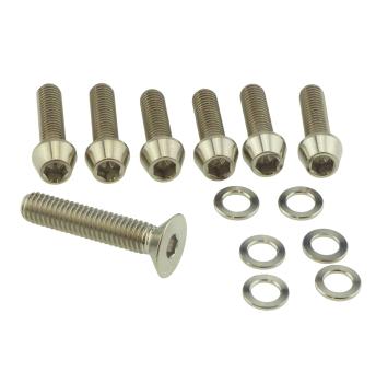 Better Bolts IN-Route/IN-Route High Rise Vorbau Titan Schrauben-Kit silver