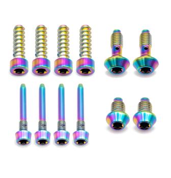 Better Bolts Magura MT5/MT7 Disc Brake Schrauben Kit Titan rainbow