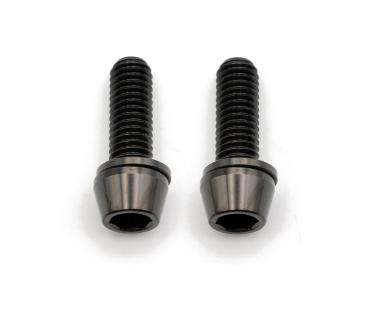 Better Bolts Postmount Adapter-Befestigungsschrauben Kit Titan M6x18mm black