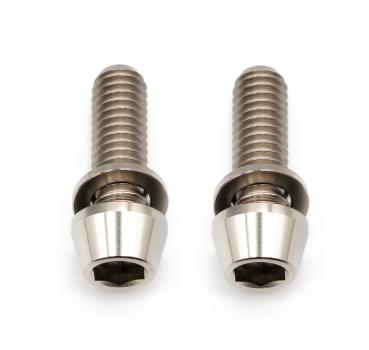 Better Bolts Postmount Adapter-Befestigungsschrauben Kit Titan M6x18mm silver