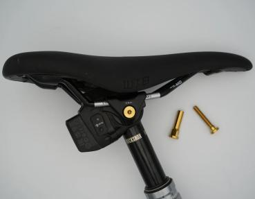 Better Bolts Rock Shox Reverb AXS A1/A2/XPLR AXS Titan Schrauben-Set gold