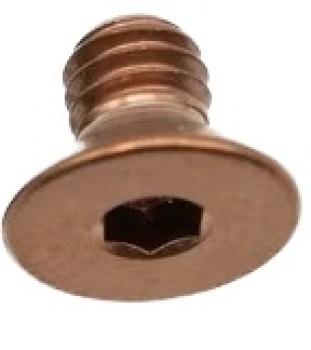 Better Bolts Rock Shox Vivid/Super Deluxe 2023+ (Coil/Air) Dämfer Compression Bolt Titan copper