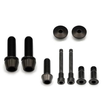 Better Bolts Shimano Ultegra/105/GRX Groupset Schrauben Kit Titan black