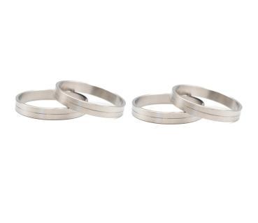Better Bolts 1 1/8" Titan Spacer Set 5mm silver