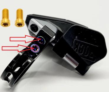 Preview: Better Bolts Sram AXS Discrete Schrauben Set Titan gold