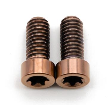 Better Bolts Sram MatchMaker X Bridge Clamp AXS Pod Controller Schrauben-Set Titan copper