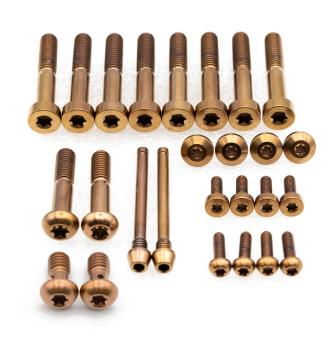 Better Bolts Sram Maven Ultimate/Silver Disc Brake Schrauben Kit Titan copper