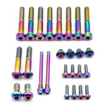 Better Bolts Sram Maven Ultimate/Silver Disc Brake Schrauben Kit Titan rainbow
