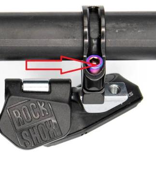 Preview: Better Bolts Sram Trigger Discrete Schraube Titan rainbow