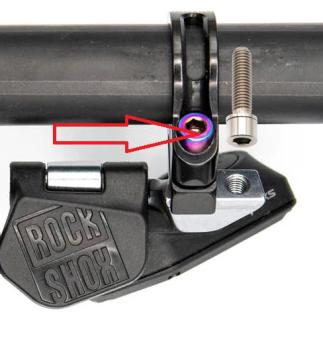 Preview: Better Bolts Sram Trigger Discrete Schraube Titan silver