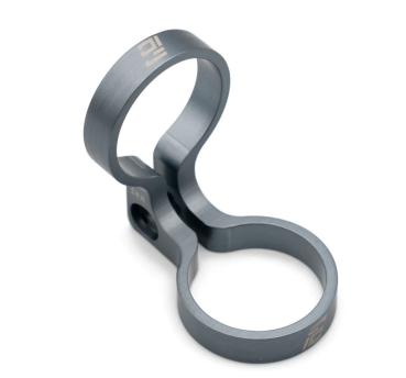 Freedom Coast 90 Degree Sram Pod Clamp stealth grey inkl. Better Bolts Titan-Schraube black
