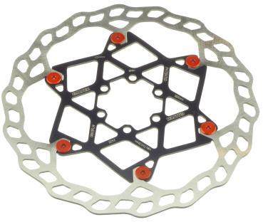 Galfer Floating Wave DB013FLWO 6 Loch 180mm x 2.0mm orange Bremsscheibe