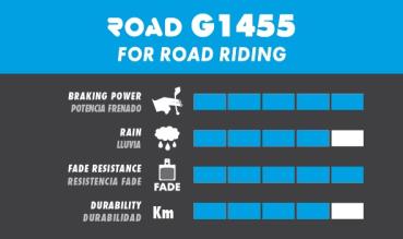 Preview: Galfer Road FD452 Shimano XTR/XT/SLX/Deore Bremsbeläge
