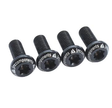JRC Components Low Profile Aluminium Flaschenhalterschrauben M5x14mm black