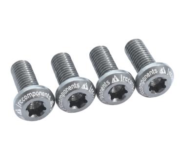 JRC Components Low Profile Aluminium Flaschenhalterschrauben M5x14mm gunmetal