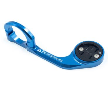 JRC Components Low Profile Out Front Mount Garmin blue