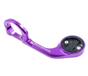 JRC Components Low Profile Out Front Mount Garmin purple