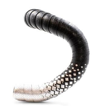 JRC Components Orimono Metallic silver Lenkerband