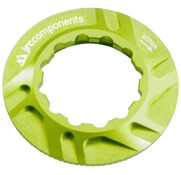 JRC Components Kizuna Bremsscheibenverschlussring Centerlock Innenverzahnung acid green