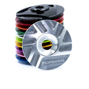 JRC Components Top Cap 1 1/8" Pathway Design silver